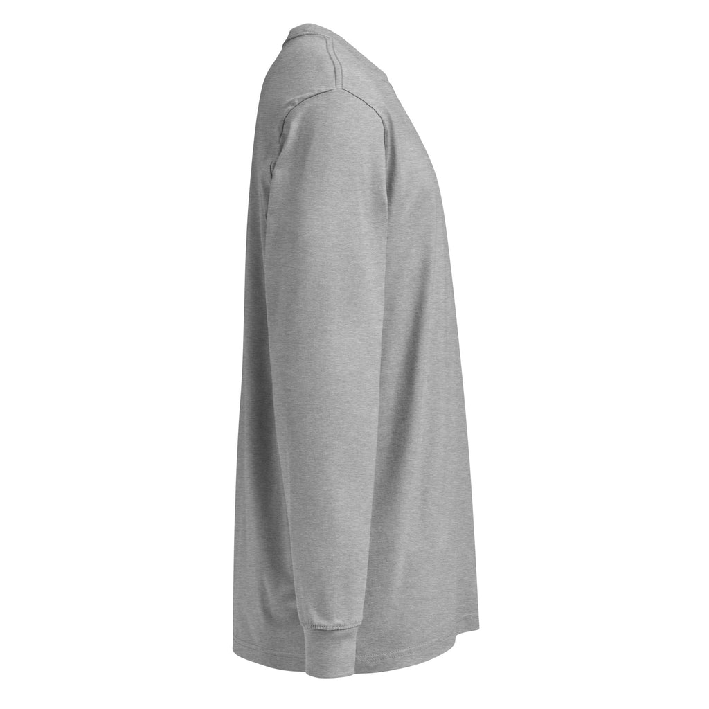 LOUPI GANG Studio Long Sleeve in Carbon Grey — right view mockup