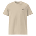 LOUPI GANG Essential Organic Tee in Desert Dust — front view mockup